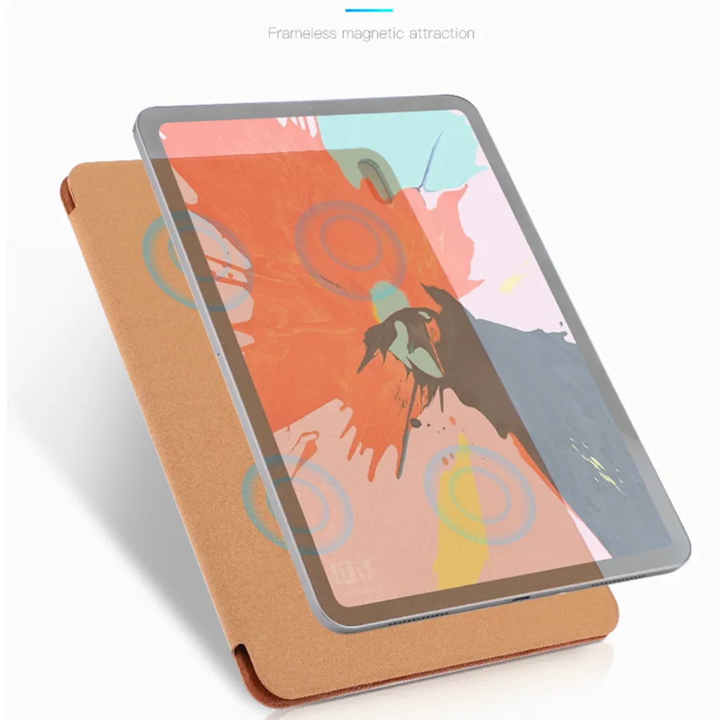 Чехол для Ipad Pro, 11 дюймов, Тонкий Магнитный чехол для ручки, Автоматический Режим сна/пробуждения, компактный, легко носить с собой и обрабатывать, элегантный, нескользящий