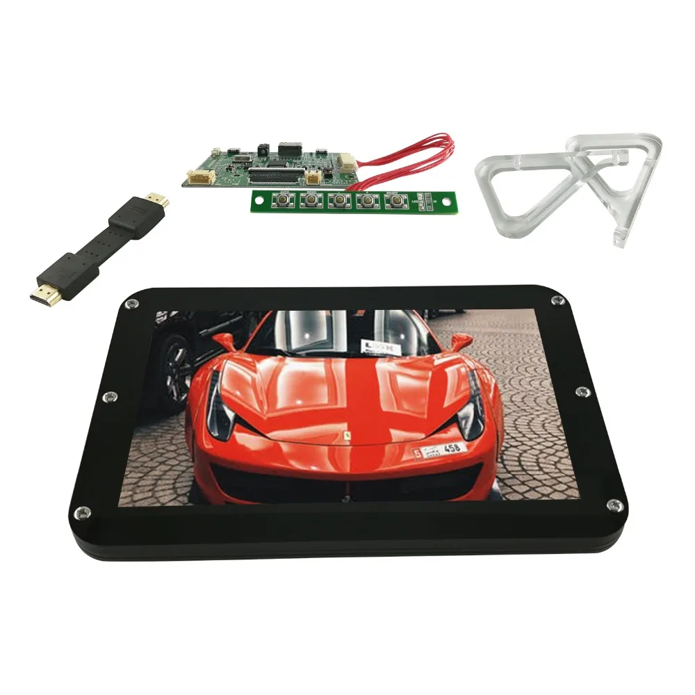 WIMAXIT M828RPI 8 дюймов IPS 1280x800 DIY портативный HDMI экран для Raspberry Pi 3 SKD ЖК монитор PMMA Micro