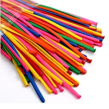 100 шт./лот воздушный шар смешанных цветов из латекса длиной 30 см Одежда для свадьбы, дня рождения украшения Волшебные шары Ассорти Воздушный баллон