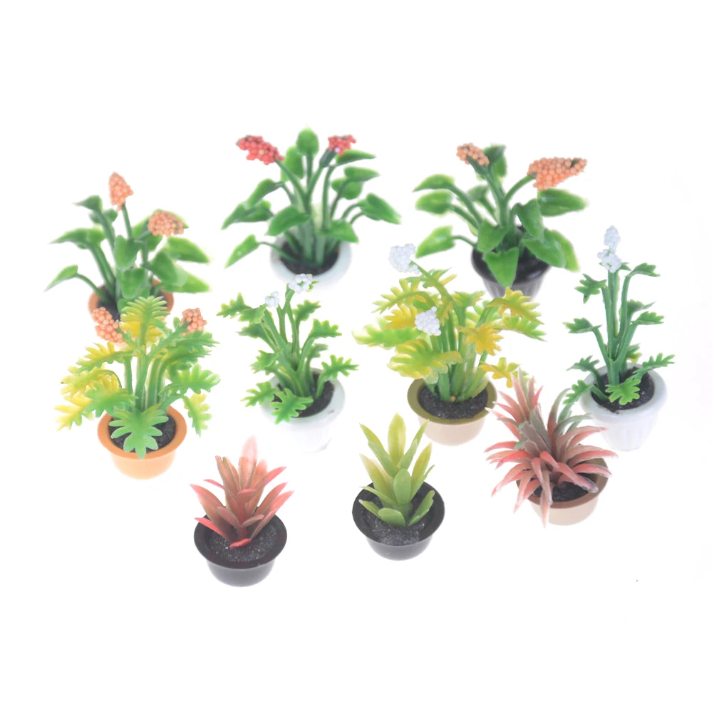 1X Resin Miniatures Vine Plant Model Set for Railway Building Dollhouse Decor