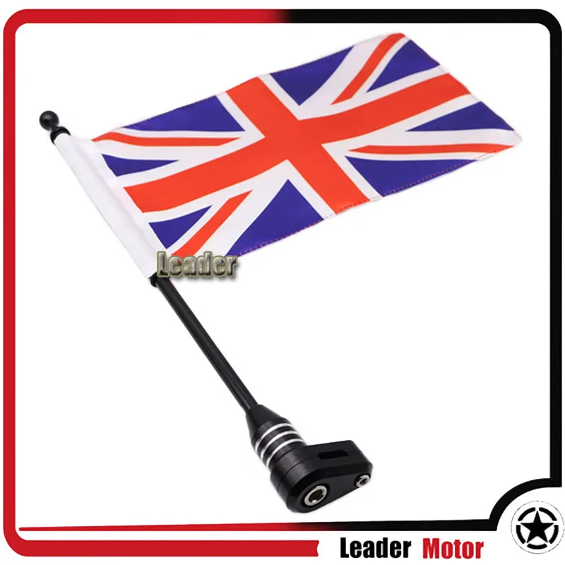 

For HONDA Goldwing GL1800 GL1500 GL1200 GL 1500 GL 1800 2001-2011 Motorcycle Flag Pole Luggage Rack Vertical American