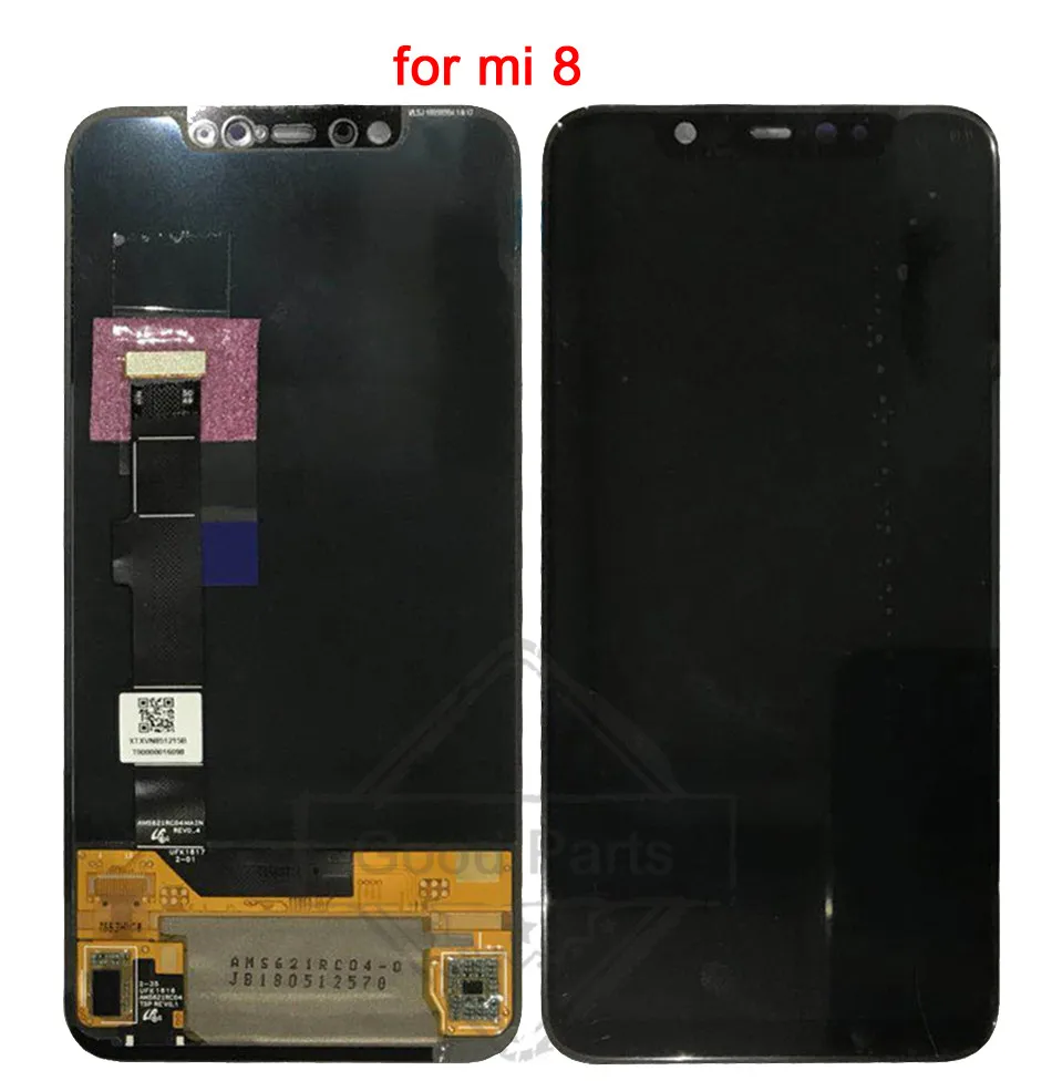 Супер Amoled ЖК экран для Xiaomi 8 mi mi8 Explorer дисплей дигитайзер сенсорный с рамкой