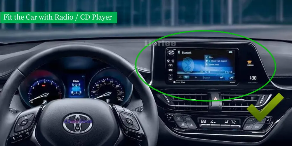 Cheap Car Android Player For Toyota C-HR (AX10) CHR IZOA 2016~2019 9" IPS LCD Screen GPS Navigation System Radio Audio Video Stereo 3