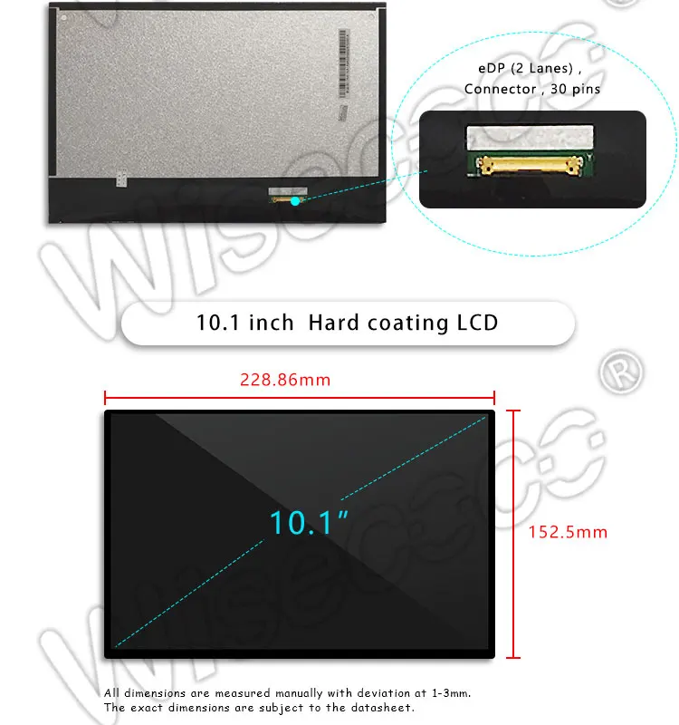 10,1 ips для Raspberry Pi монитор 1920*1200 TFT VVX10F011B00 ЖК-дисплей драйвер платы HDMI