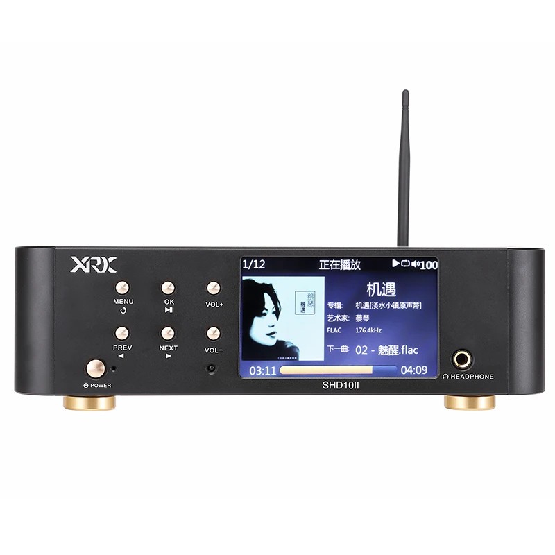 XRK(Shinrico) SHD10-II HiFi 192 кГц DSD домашний аудио музыкальный плеер AK4497EQ ЦАП усилитель для наушников