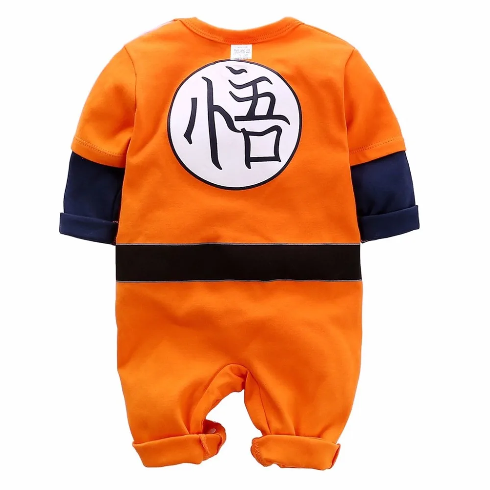 Одежда для малышей Детские комбинезоны 100% хлопок Dragon Ball с длинным и короткий