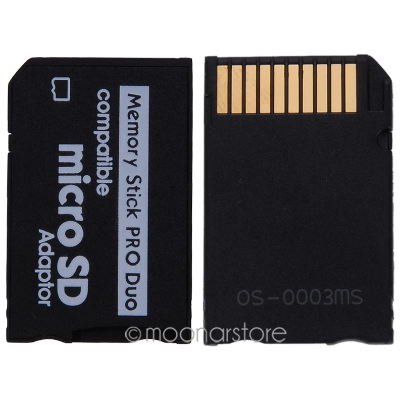 

Mini Micro SD Card Adapter to MS Card MS Pro Duo Adapter TF Card Reader Memory Stick Converter Card Case