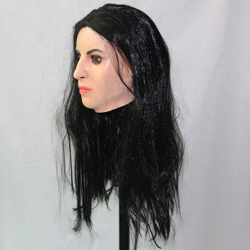 Реалистичная Женская Сексуальная благородная латексная маска для мужчин ...