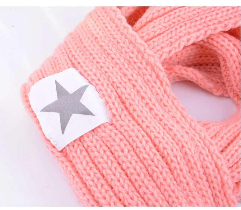  kids hat and scarf set for children winter set for children scarf hat set girls boys scarfs and gloves (5)