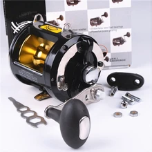 TR12000 boat reel 8 shaft max drag 25 kg gear ratio 3.4:1 trolling wheel jig fishing reel fishing tackle