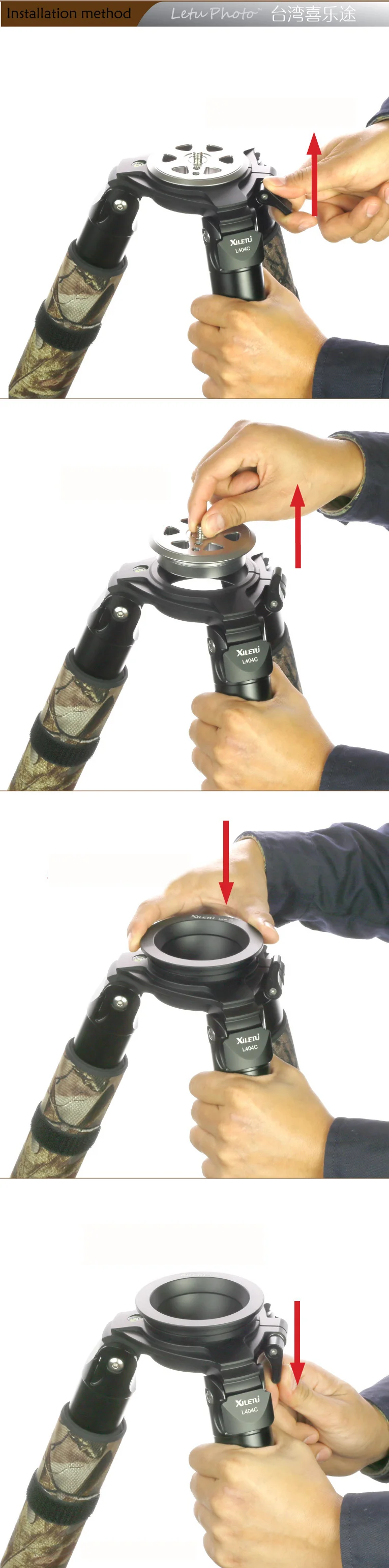 XILETU LSW-75 75 мм алюминиевый сплав штатив шаровой адаптер чаша для Gitzo Manfrotto Sachtler видео головка жидкости
