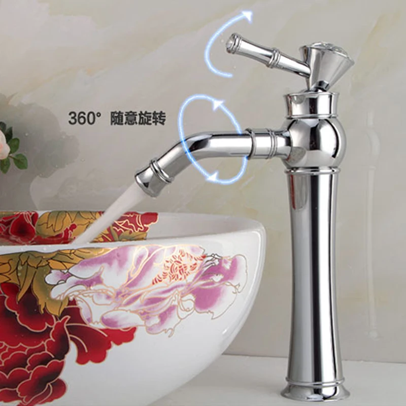 LanGuShi SLT0213 European Bathroom Creative Basin Black Bronze Single Hole Wash Basin Basin Hot and Cold Water Faucet Beautiful and Durable LanGuShi SLT0213 European Bathroom Creative Basin Black Bronze Single Hole Wash Basin Basin Hot and Cold Water Faucet Beautiful and Durable