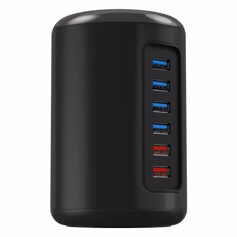 ORICO USB HUB 4 Порты и разъёмы USB3.0 цилиндр HUB разветвитель с кабель для передачи данных и 2 зарядки Порты и разъёмы USB разветвитель с Мощность адаптер для Mac OS