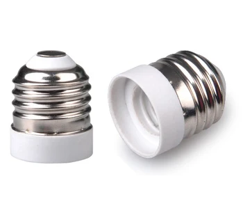 

2pcs E26 to E17 adapter Standard Medium Base to Chandela Light Socket adapter E26 to E17 lamp holder converter, CE Rohs