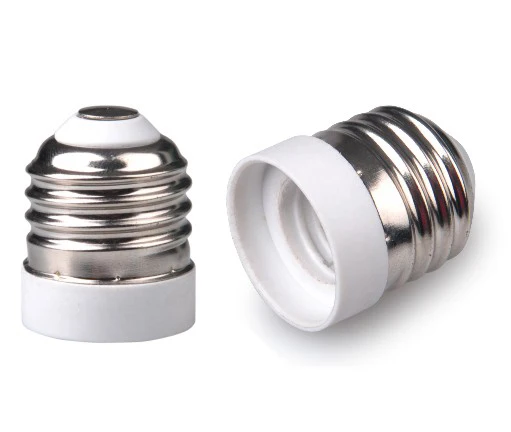 

E26 to E17 adapter Standard Medium Base to Chandela Light Socket adapter E26 to E17 lamp holder converter, CE Rohs