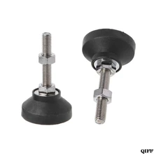 10 шт. Регулируемый токарный станок для ног тип резьбы выравнивание ног поворотное основание артикуляционное выравнивание ножек мебель Glide Pad M10 MAY28