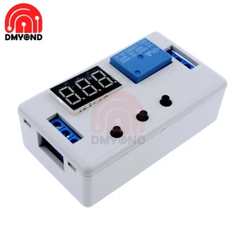 

AC 220V 10A Or DC 30V 10A LED Display Time Timer Delay Control Switch Relay Module 24V Controller Board With Case