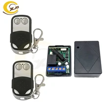 Xjq DC12V 1CH Беспроводной дверной переключатель с дистанционным управлением, дешевая заводская цена металлический корпус пульта дистанционного управления с обучающий код