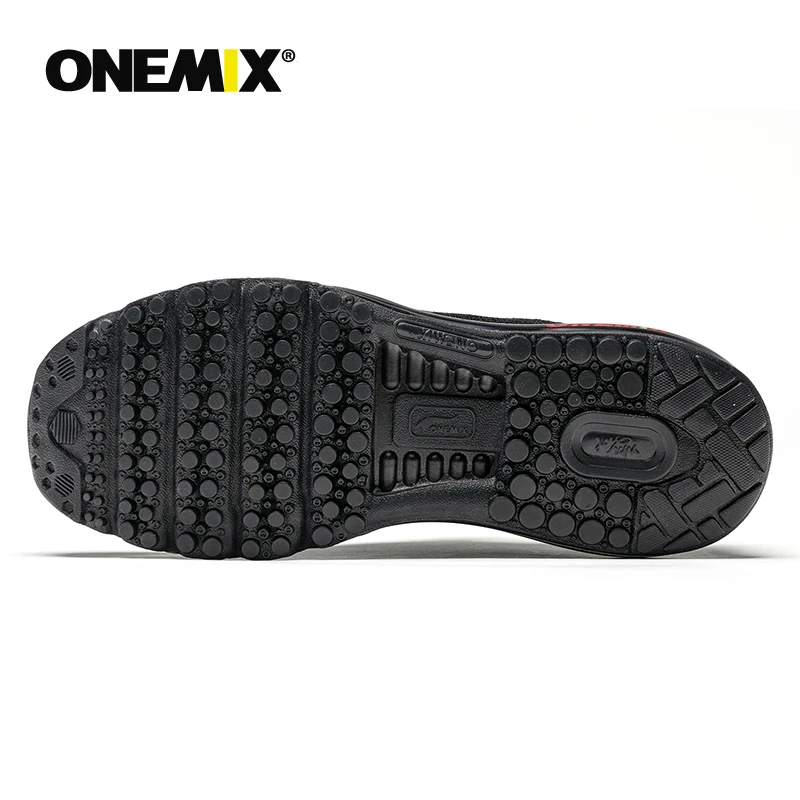 Onemix мужские спортивные кроссовки для бега Музыка Ритм мужские кроссовки дышащие сетчатые уличные спортивные легкая обувь Мужская обувь