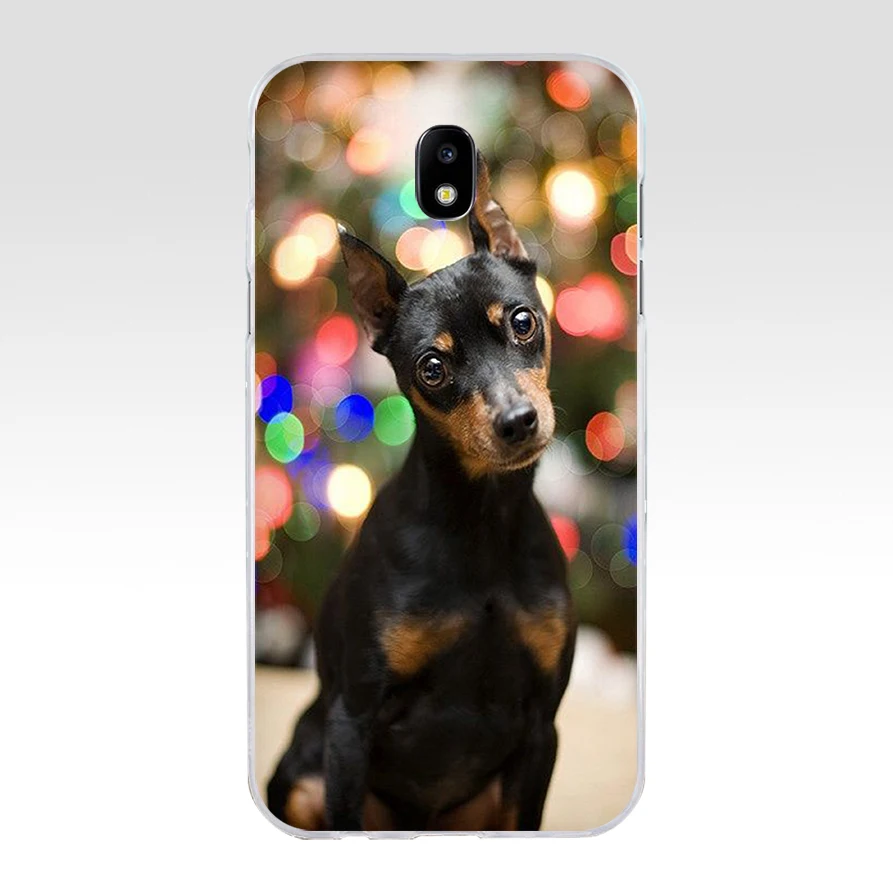 102WE Doberman Мягкий Силиконовый ТПУ чехол для телефона Samsung j3 j5 j7 2015 2016 2017 j330 j2 j4 prime j6 Plus