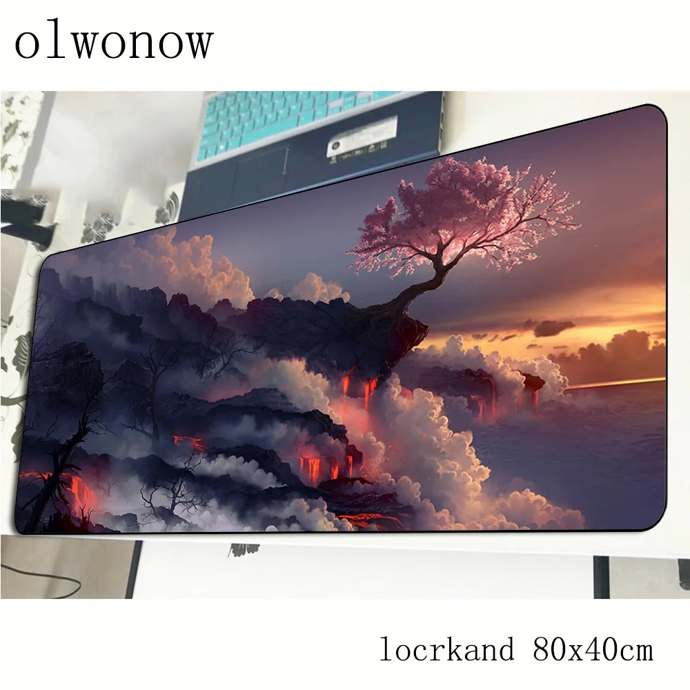 Коврик для мыши с рисунком аниме 80x40 см лучший игровой коврик Новое поступление