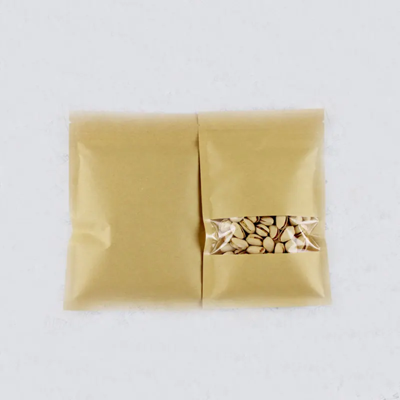 Рисунок 2 - плоские коричневые пакеты из крафт-бумаги