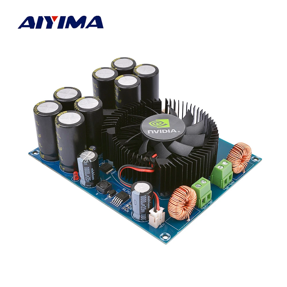 AIYIMA Mini Amplificador TDA8954TH 210Wx2 стерео класса D Цифровые усилители мощности аудио доска DIY для домашнего кинотеатра звуковая система