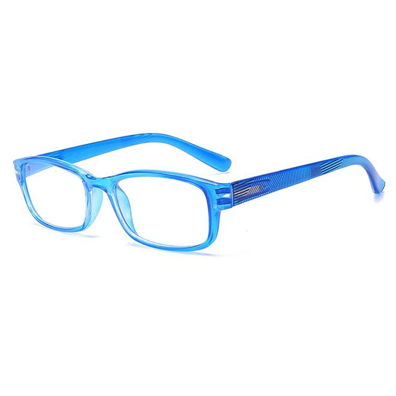 Новые мужские и женские HD смолы для чтения зеркало PC полная Рамка модные очки для чтения цвет - Цвет оправы: C2-Blue