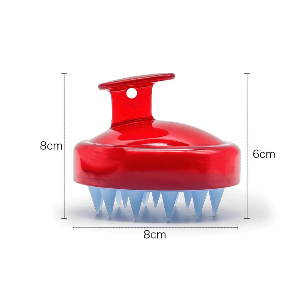 Konesky спа Массажная щетка для волос, шампунь, силиконовый массажный гребень для тела, массажный гребень для кожи головы, реквизит для душа, расческа для мытья волос, щетка для ванны