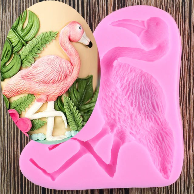 Flamingo Straw Topper Silicone Mold Baby Birthday Chocolate Candy Fondant  Cake Decorating Tools Craft Keychain Epoxy Resin Mould - AliExpress