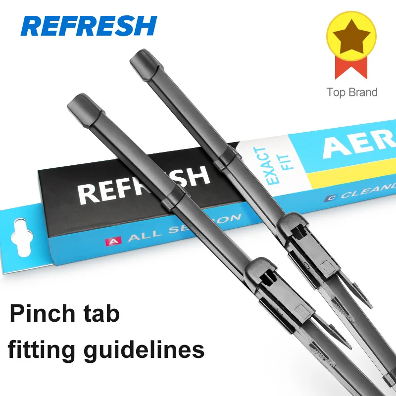 

REFRESH Pinch Tab Wiper Blades Fitting Guidelines