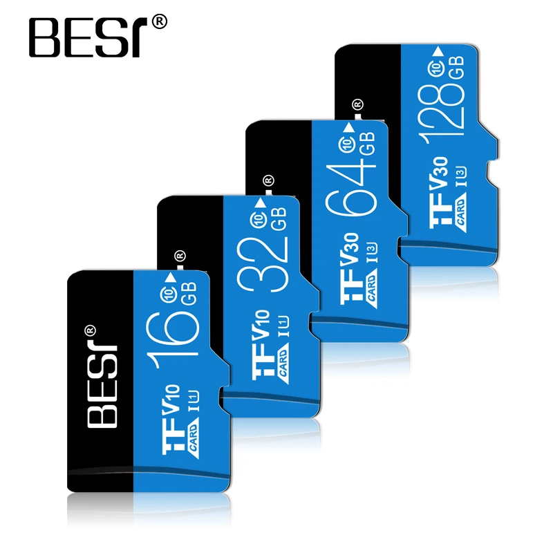

MINI Microsd pen Wholesale 32GB Memory Card SDXC 128GB U3 64GB SDHC micro sd card TF card Memory flash for MP3/4 DRONE CARD