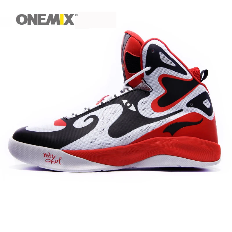 and one basketball shoes