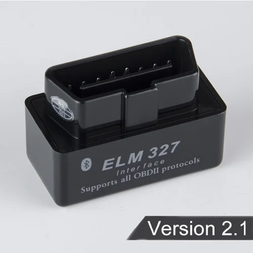 Hipppcron Bluetooth MINI ELM327 V2.1 V1.5 OBD2(без диска)/OBDII ELM 327 для Android Крутящий момент Автомобильный сканер кода - Цвет: Серый