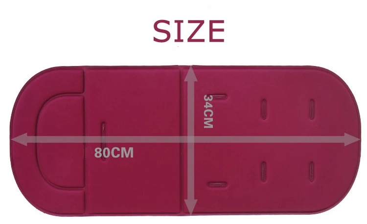 Сиденье для детской коляски младенческой хлопок аксессуары для колясок подушки коляска Автомобиля Мягкие матрасы толстые подстилка в