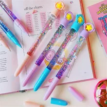 Аниме Cardcaptor Sakura Star цветная зыбучие пески шариковая ручка школьные канцелярские принадлежности A854