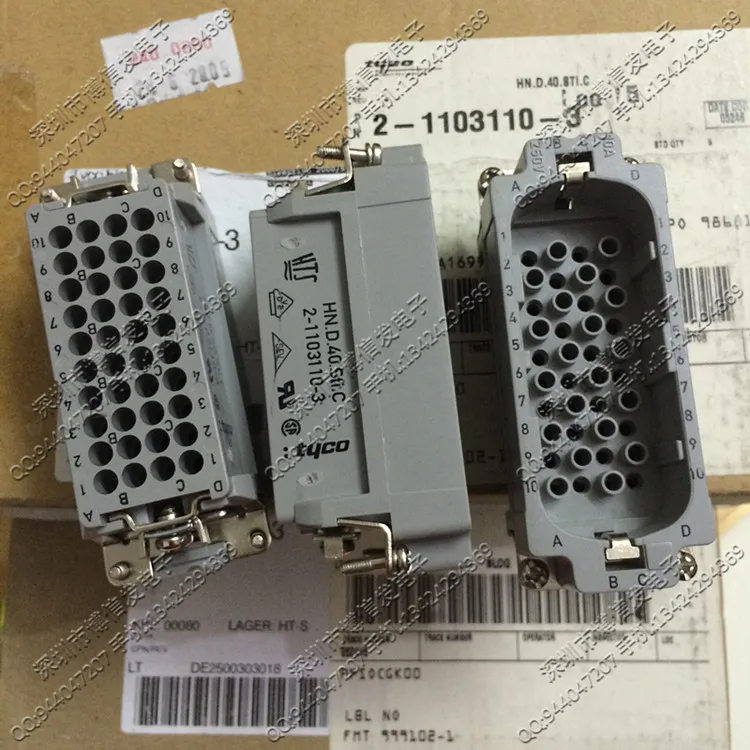 

2-1103111-3-1103110-2-3 pairs using needle pressure to 40 road TYCO quality goods from stock can be sold separately