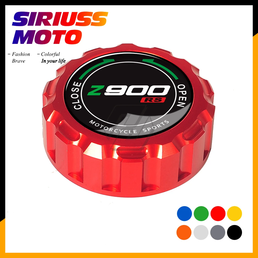 

Aluminum Motorcycle Rear Brake Fluid Reservoir Cap Case for Kawasaki Z900RS From 2017