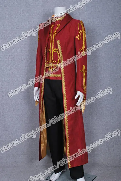 Legend Of The Seeker Cosplay Darken Rahl Costume Attractive The Long Trench Coat