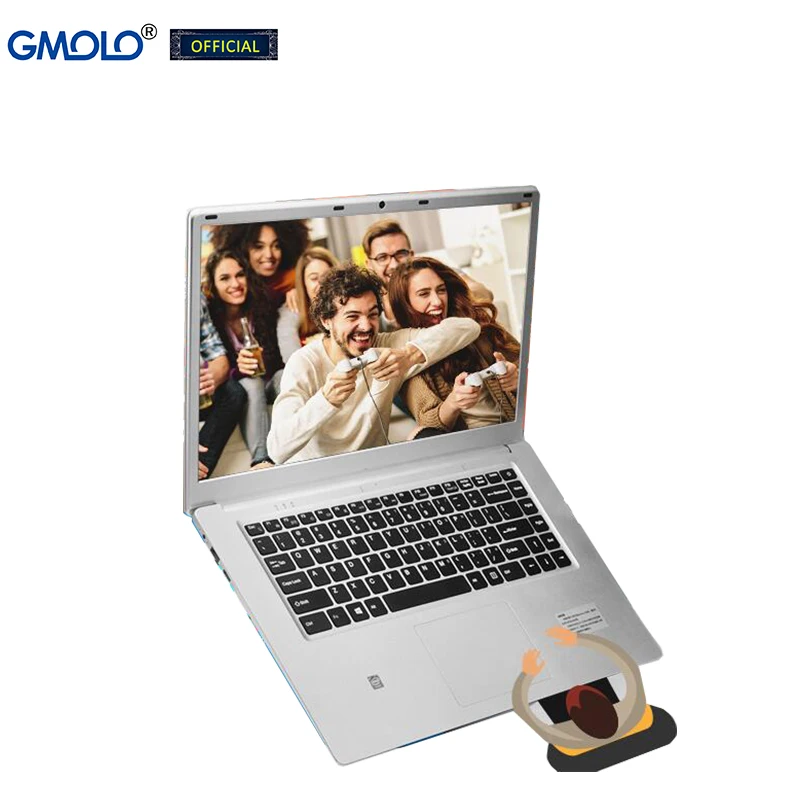 Ультрабук Celeron J3455 15 6 дюйма 8 Гб ОЗУ ТБ HDD четырехъядерный 1920*1080 IPS экран USB 3 0 HDMI