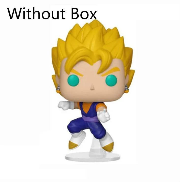 Funko Pop Dragon Ball Супер SAIYAN GOKU Коллекционная модель детские игрушки FRIEZA GREAT VEGETA APE фигурка игрушка для мальчика - Цвет: No Box