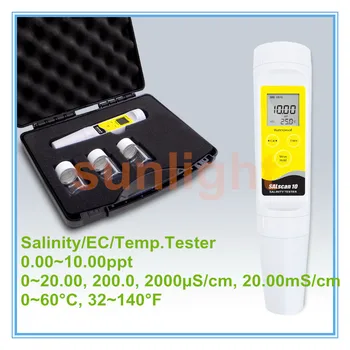 

Low-Range Pen Salinity Conductivity and Temperature 3 in 1 Meter 0.00-10.00ppt