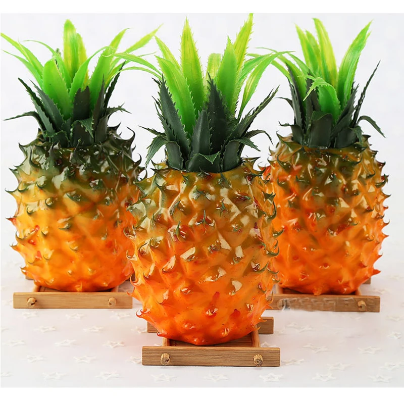 1 шт. креативный искусственный ананас PU искусственный ананас поддельные декоративные фрукты милый искусственный обеденный стол украшение