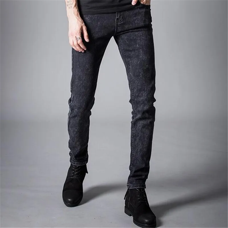 Весенние модные повседневные джинсы со снежинками, мужские узкие брюки, мужские темно-серые брюки, мужские ковбойские брюки, обтягивающие джинсы для мужчин