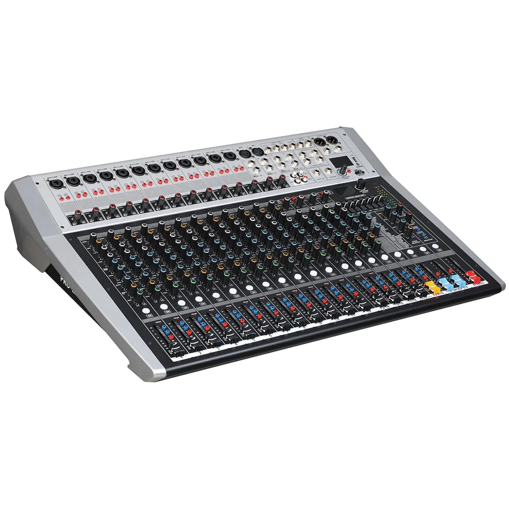 Mixing console recorder 48 V phantom power monitor