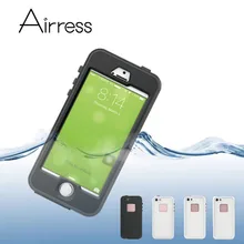 Airress 7th IP68 Waterproof Shockproof Snowproof Durable Phone Case Cover for iPhone SE 5s With Key Access to Charging Earphone