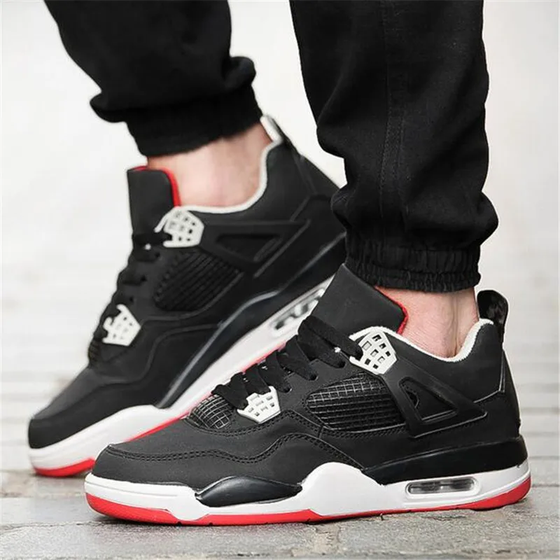 Venta caliente jordan retro 4 zapatos hombres zapatillas