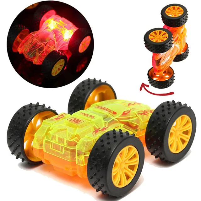 High Quality Car Toys Double sided Model Car Electric Flashing Light