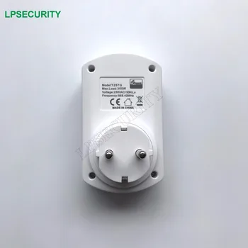 

230V/50Hz Z-Wave wireless remote socket plug in light dimmer TZ67 for smart home automation,Free shipping