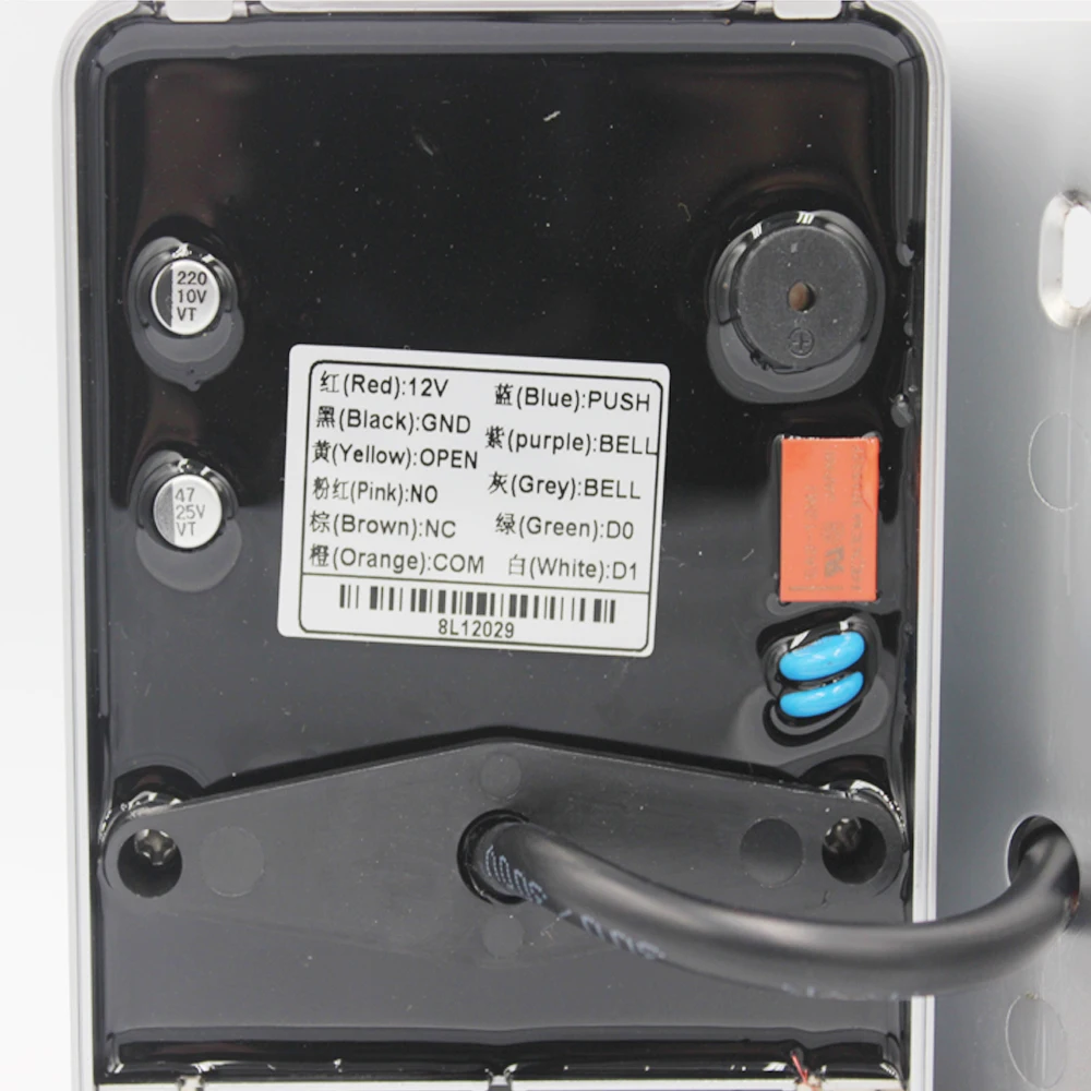 125 кГц RFID Пароль Клавиатура контроль доступа подсветка Водонепроницаемый IP68 металлический чехол Автономный контроль доступа